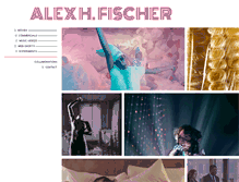 Tablet Screenshot of alexhfischer.com